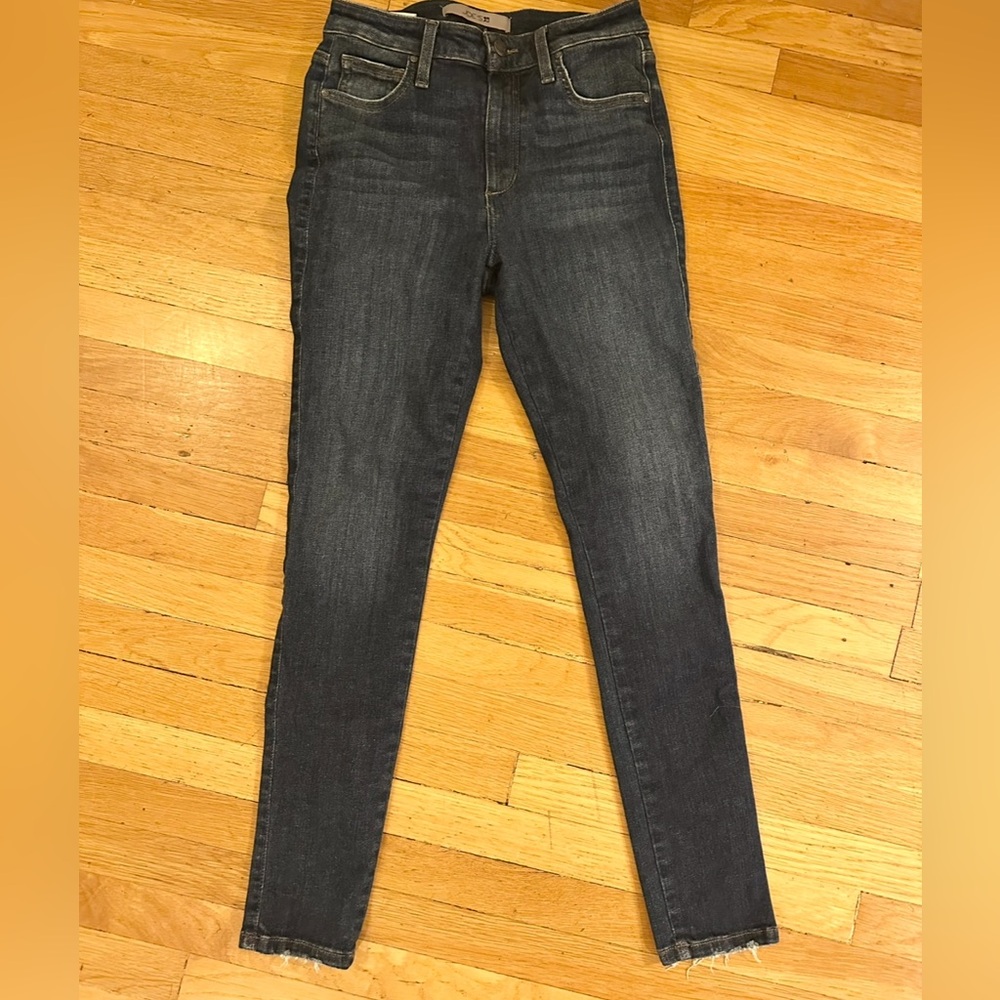 Joe’s Jeans Dark Wash Skinny Ankle Soft Stretch Premium Denim Size 30 - Picture 4 of 7